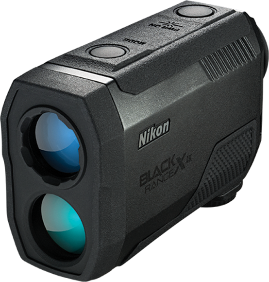 Picture of Nikon Sport Optics Rangefinders - Black RangeX 4K Laser Rangefinder, 6x21mm, With Angle Compensation, 10-4000yds, Waterproof/Fogproof, Black, CR2 Lithium Battery