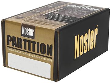 Picture of Nosler Bullets, Partition - 270 Caliber (.277"), 150Gr, Spitzer, 50ct Box