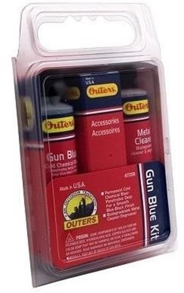 Picture of Outers Chemicals, Cleaners & Degreasers, Gun Blue - Gun Blue Kit, Clam