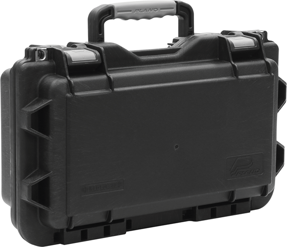 Picture of Plano Field Locker Hard Gun Cases, Field Locker Mil Spec Series Cases - Pistol Case, Large, Black/Grey, 17.88"x10.88"x6.88"
