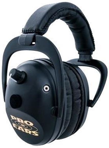 Picture of Pro Ears Pro Series Electronic Ear Muffs - Pro 300, Black, NRR 26