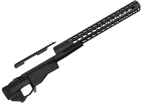 Picture of Remington Firearms Accessories - 700 Chassis System With Square Drop Handguard, Remington 700 Short Action, Right Hand, Black