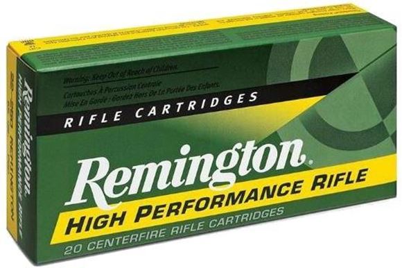 Picture of Remington High Performance Centerfire Rifle Ammo, Full Pressure Load - 45-70 Govt, 300Gr, SJHP, 200rds Case