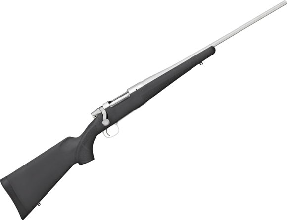 Picture of Remington Model Seven Stainless Bolt Action Rifle - 308 Win, 20", Light Contour, Stainless Steel, Black Synthetic Stock, 4rds, X-Mark Pro Adjustable Trigger