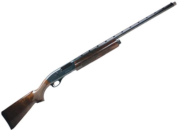 Picture of Remington Model 1100 Sporting Series Semi-Auto Shotgun - 12Ga, 2-3/4", 28", Light Contour, Vented Rib, High Polish Blued, Semi-Fancy Gloss American Walnut Stock & Fore-ends, 4rds, Twin Bead Target Sights, Briley Rem Choke Extended (S,IC,LM,M)