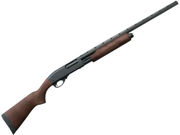 Picture of Remington Model 870 Express Pump Action Shotgun - 12Ga, 3", 26", Vented Rib, Matte Black, Hard Wood Stock, 4rds, Single Bead Sight, Rem Choke (Modified)