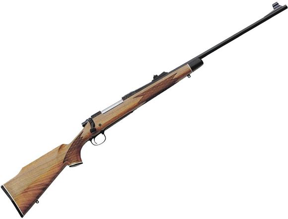 Picture of Remington Model 700 BDL Bolt Action Rifle - 7mm Rem Mag, 24", Carbon Steel, Polished Blue, High-Gloss American Walnut Stock w/Black Fore-end Cap & Monte Carlo Come Raised Cheekpiece, 3rds, Hooded Ramp Front & Adjustable Rear Sights, X-Mark Pro Adjustable