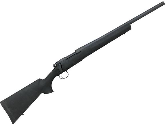Picture of Remington Model 700 SPS Tactical Bolt Action Rifle - 308 Win, 20", Heavy-Contour Tactical Style, Satin Black Oxide, Black Synthetic Hogue OverMolded Pillar Bedded Stock, 4rds, X-Mark Pro Adjustable Trigger