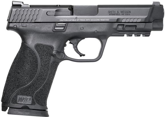Picture of Smith & Wesson (S&W) M&P45 M2.0 Striker Fire Action Semi-Auto Pistol - 45 Auto, 4-1/4", Black Armornite Finish, Four Interchangeable Palmswell Grip Inserts(S,M,ML,L), 2x10rds, Steel Low Profile Carry White Dot Dovetail Sights
