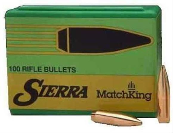 Picture of Sierra Rifle Bullets, MatchKing - 22 Caliber (.224"), 53Gr, HP, 100ct Box