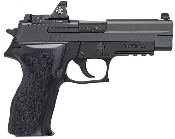 Picture of Sig Sauer P226 Romeo DA/SA Semi Auto Pistol - 9mm Luger, 4.4", Nitron Finish, E2 Grips, 2x10rds, Romeo1 Mini Reflex Sight