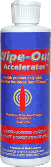 Picture of Sharp Shoot-R Precision Bore Cleaners For Smokeless Powder - Accelerator Aid For Wipe-Out, 8oz Bottle