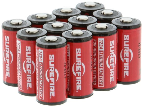 Picture of SureFire Lithium Batteries - 123A, Box of 12