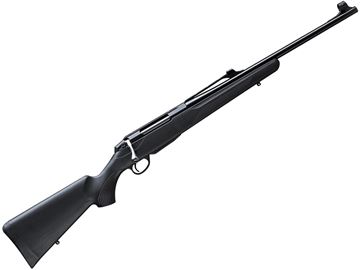 Picture of Tikka T3X Battue Lite Bolt Action Rifle - 308 Win, 1-11 Twist, 20", Blued, Black Modular Synthetic Stock, 3rds, TruGlo Optic Fibers Sights