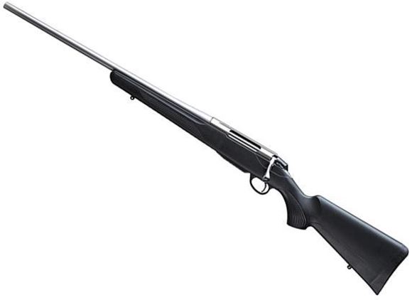 Picture of Tikka T3X Lite Bolt Action Rifle - 308 Win, Left Hand, 22.4", 1-11 Twist, Stainless Steel Finish, Black Modular Synthetic Stock, Standard Trigger, 3rds, No Sights