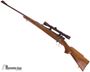 Picture of Used Globe Firearms Co Mauser 93 Bolt-Action 308 Win, With Weaver K4-F Scope, Stock Repair Near Trigger, Otherwise Good Condition