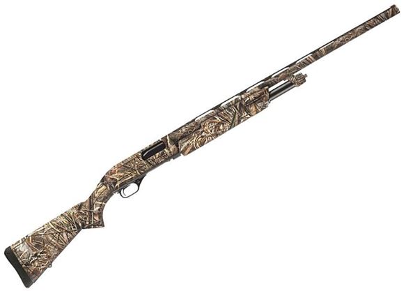 Picture of Winchester SXP Waterfowl Realtree Max-5 Pump Action Shotgun - 12Ga, 3-1/2", 28", Vented Rib, Chrome Plated Chamber & Bore, Realtree Max-5 Camo, Aluminum Alloy Receiver, Synthetic Stock, 4rds, TruGlo Fiber Optic Front Sight, Invector-Plus Flush (F,M,IC)