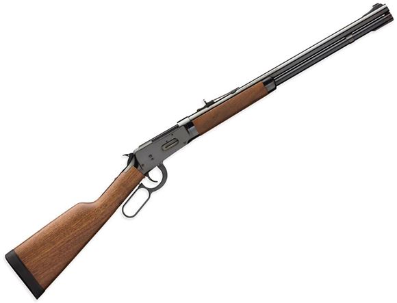 Picture of Winchester Model 94 Trails End Takedown Lever Action Rifle - 30-30 Win, 20", Sporter Contour, Triple-Checked Button Rifled, Brushed Polish Blued, Satin Grade I Black Walnut Stock, 6rds, Marble Arms Brass Bead Front & Adjustable Semi-Buckhorn Rear Sights