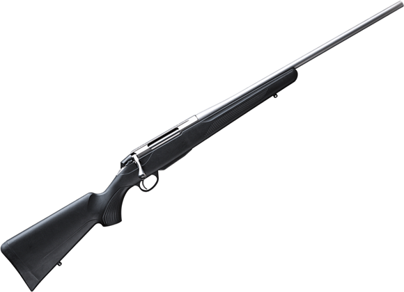 Picture of Tikka T3X Lite Bolt Action Rifle - 7mm-08 Rem, 22.4", Stainless , Black Modular Synthetic Stock, Standard Trigger, 3rds, No Sights