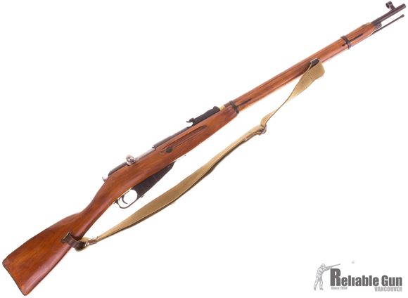 Picture of Used Mosin Nagant 91/30 Bolt-Action 7.62x54R, 1942 Izhevsk, With Sling And Bayonet, Good Condition