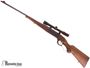 Picture of Used Savage Model 99 Lever Action Rifle, 300 Savage, 24'' Barrel, Wood Stock, Round Counter on Receiver, Bushnell 3-9 Sharpshooter Scope, Stock cracked, Good Condition