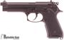 Picture of Used Beretta 92F Semi Auto Pistol, 9mm, Black, 2 Magazines, Original Box, Very Good Condition