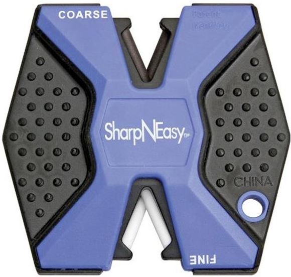 Picture of AccuSharp SharpNEasy 2 Step Knife Sharpener - Ceramic, Compact, Blue
