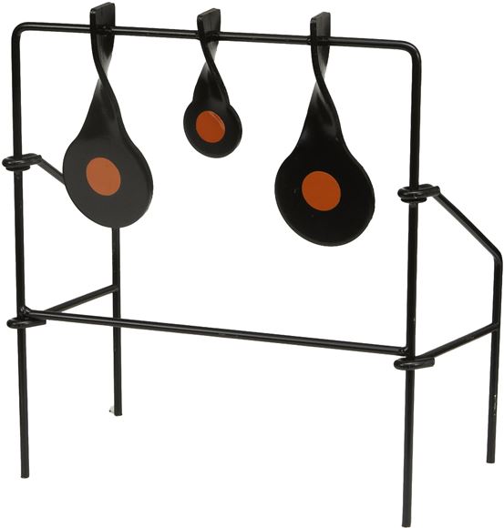 Picture of Allen Shooting Accessories, Targets/Throwers - EZ Aim Steel Triple Spinner Target, For Use With 22 Rimfire & Airguns