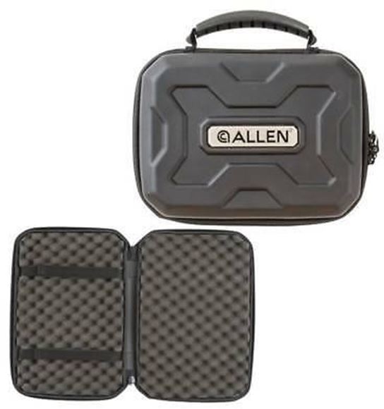 Picture of Allen Shooting Gun Cases, Handgun Cases - EXO Handgun Case, Black, 7"