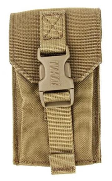 Picture of Blackhawk Holsters & Duty Gear - STRIKE Mag Pouch, Single M4/M16, Coyote Tan, MOLLE Compatible, Heavy Duty Fabric