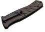 Picture of Boker Plus Folding Blade Knives - Strike Coyote Tanto Folding Serrated Blade Knife, 3.3", Coated AUS-8, Button Lock, Khaki Aluminum Handles, 4.8 oz