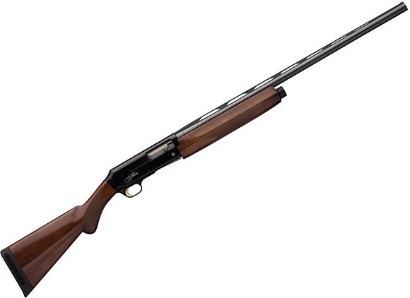 Picture of Browning Silver Black Lightning Semi-Auto Shotgun - 12Ga, 3", 28", Vented Rib, Lightweight Profile, Polished Blued, Polished Black Receiver, Gloss Grade I Turkish Walnut Stock, 4rds, Brass Bead Front Sight, Invector-Plus Flush (F,M,IC)