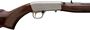 Picture of Browning SA-22 Semi-Auto Rifle Grade II Octagon, 22 LR, 19-1/4", Polished Blued/Satin Nickel, Gloss Finish Walnut, Gold Trigger 11rds