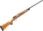 Picture of Browning X-Bolt Medallion Maple Bolt Action Rifle - 30-06 Sprg, 22", Polished Blued, Sporter Contour, Muzzle Brake, Polished Blued Engraved Receiver, Gloss AAA Maple Stock w/Rosewood Forend & Pistol Grip Cap, 4rds, Adjustable Feather Trigger