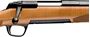 Picture of Browning X-Bolt Medallion Maple Bolt Action Rifle - 30-06 Sprg, 22", Polished Blued, Sporter Contour, Muzzle Brake, Polished Blued Engraved Receiver, Gloss AAA Maple Stock w/Rosewood Forend & Pistol Grip Cap, 4rds, Adjustable Feather Trigger