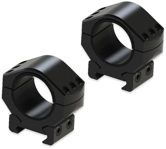 Picture of Burris Mounting Systems, Rings, Xtreme Tactical Rings - 34mm, Low (1"), 2-Rings, Steel, Matte