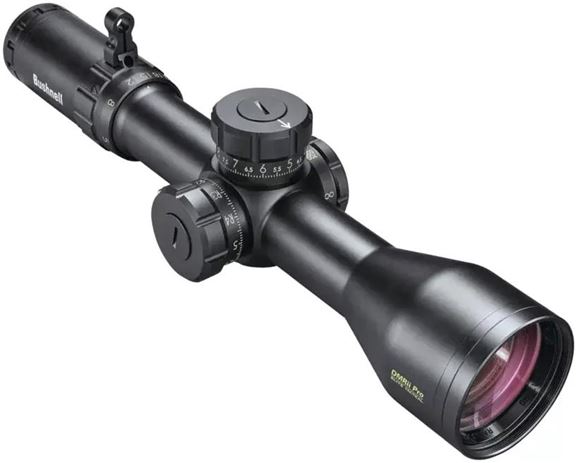 Picture of Bushnell Elite Tactical Riflescopes - DMR II Pro, 3.5-21x50mm, 34mm, Matte, G3, 1st Focal Plane, 1/10 Mil (1cm) Click Value, Rev-Limiter Zero Stop, Side Parallax Adjustment, EXO Barrier, Fully Multi-Coated Wide Band Coating, Argon Purged, Waterproof/Fogp