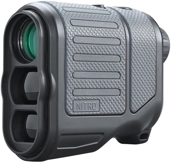 Picture of Bushnell Hunting/Tactical NITRO 1-Mile Laser Rangefinders - 6x20mm, 7-1760yds, Bow/Rifle ARC (Angle Range Compensation), ExoBarrier, Fully Waterproof, Gun Metal Grey