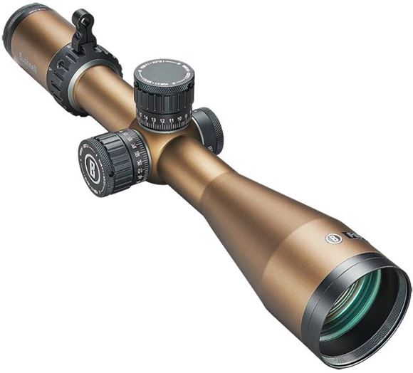 Picture of Bushnell Forge Rifle Scope - 2.5-15x50mm, 30mm, Locking Target Turrets, Zero Stop, Side Focus, Deploy MOA Reticle, Second Focal Plane, Terrain Colour