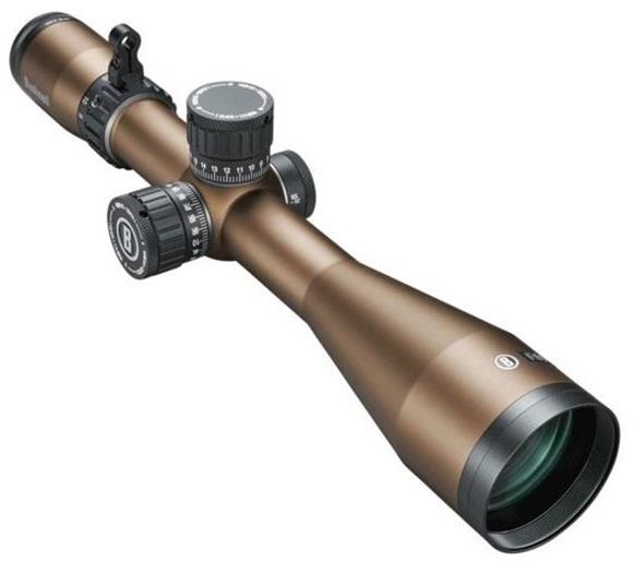Picture of Bushnell Forge Rifle Scope - 4.5-27x50mm, 30mm, Locking Target Turrets, Zero Stop, Side Focus, Deploy MOA Reticle, First Focal Plane, Terrain Colour