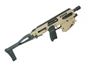 Picture of CAA - MCK Micro Conversion Kit (NFA) - Composite Chassis for Sig 320, Ambidextrous, Integral Charging Handle, Top & Side Rails, Folding Buttstock, Tan/FDE