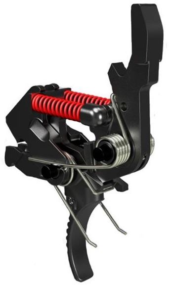 Picture of HiperFire AR15 Trigger - Hipertouch Elite, Single Stage, 2 Pre-Set Weights 2 1/2 lb and 3 1/2 lb, Curved Trigger