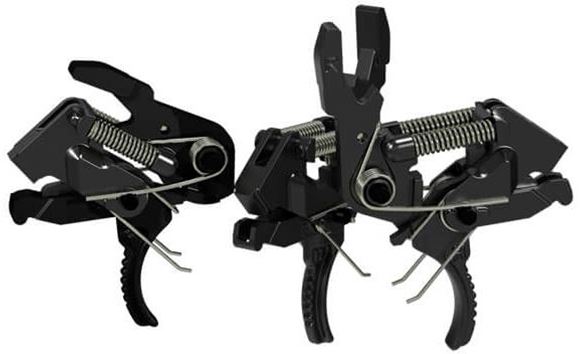 Picture of HiperFire AR15 Trigger - Hipertouch Reflex, Single Stage, 2 Pre-Set Weights 2 1/2 lb and 3 1/2 lb, Curved Trigger