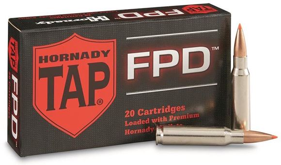 Picture of Hornady TAP FPD Rifle Ammo - 308 Win, 168Gr, TAP FPD, 20rds Box