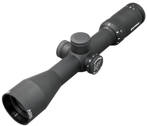 Picture of Nightforce SHV Riflescopes - 3-10x42mm, 30mm, 2nd Focal Plane, Capped Finger Adjustable, .250 MOA Click Value, ForcePlex, Side Parallax