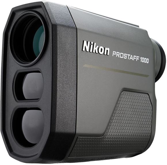 Picture of Nikon Sport Optics Rangefinders - Prostaff 1000 Laser Rangefinder, 6x20mm, 910Meters/ 1000Yds, First & Distant Target Priority, Waterproof/Fogproof, Black, CR2 Lithium Battery