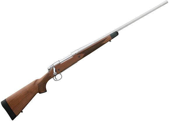 Picture of Remington Model 700 CDL SF Bolt Action Rifle - 270 Win, 24", Satin Stainless, Fluted, American Walnut Stock w/Cheekpiece, 4rds, X-Mark Pro Trigger