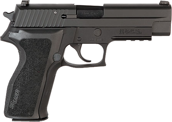 Picture of SIG SAUER P226 DA/SA Semi-Auto Pistol - .40S&W, 4.4", Black Stainless Steel, Polymer Grips, 2x10rds, Night Sights, Rail
