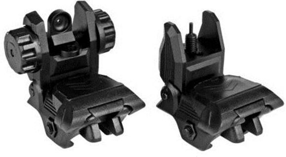 Picture of Trinity Force Accessories - UL BUS, Ultralight Flip-up Sights (Front & Rear), Polymer, Black
