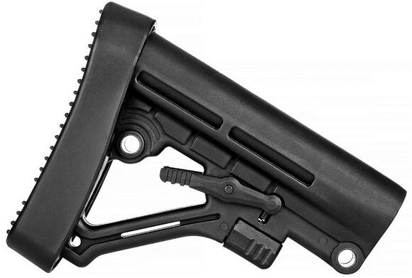 Picture of Trinity Force Corp AR15 Parts - Omega Stock Assembly Kit, MIL-SPEC, Black, 12.89oz. Rubber Buttpad, Polymer